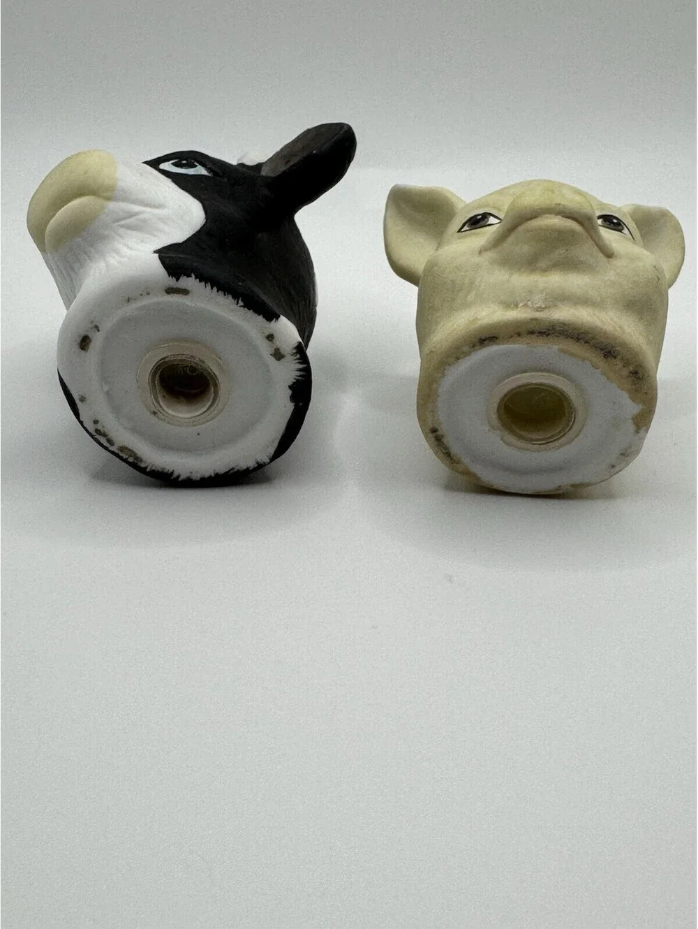 Vintage Cow And Pig Salt And Pepper Shakers